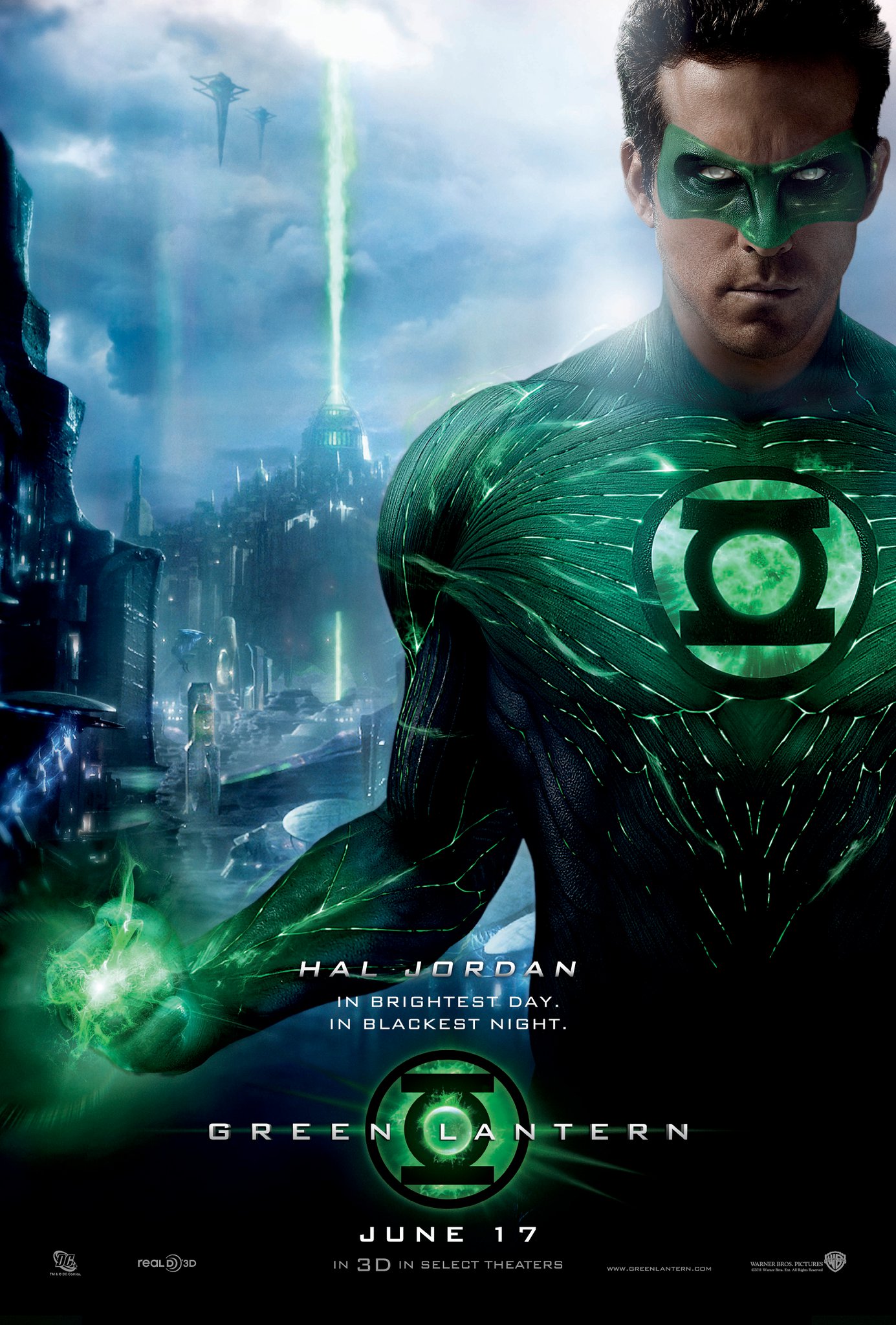 Gradly » Green Lantern New Footage and Official Movie Poster