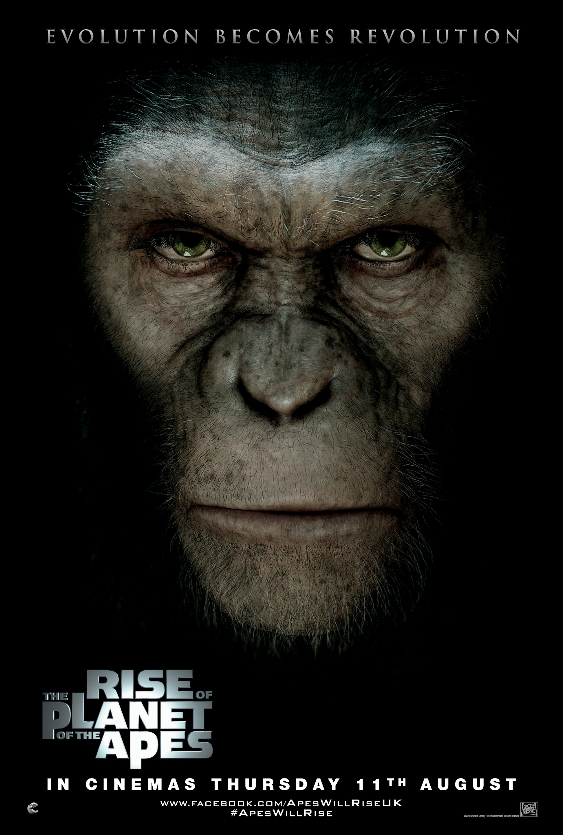 2011 Rise Of The Planet Of The Apes
