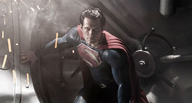 release the first official image from Zack Snyder's The Man of Steel